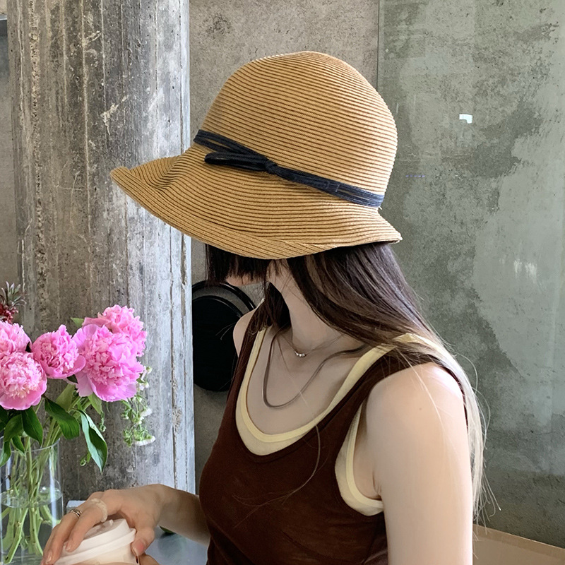 Mũ Cói Rộng Vành Tròn MC005 Cao Cấp