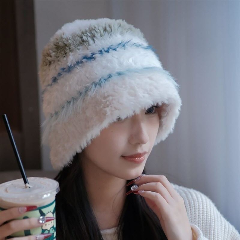 Mũ Nón Len Nữ Bucket ML007 Cao Cấp